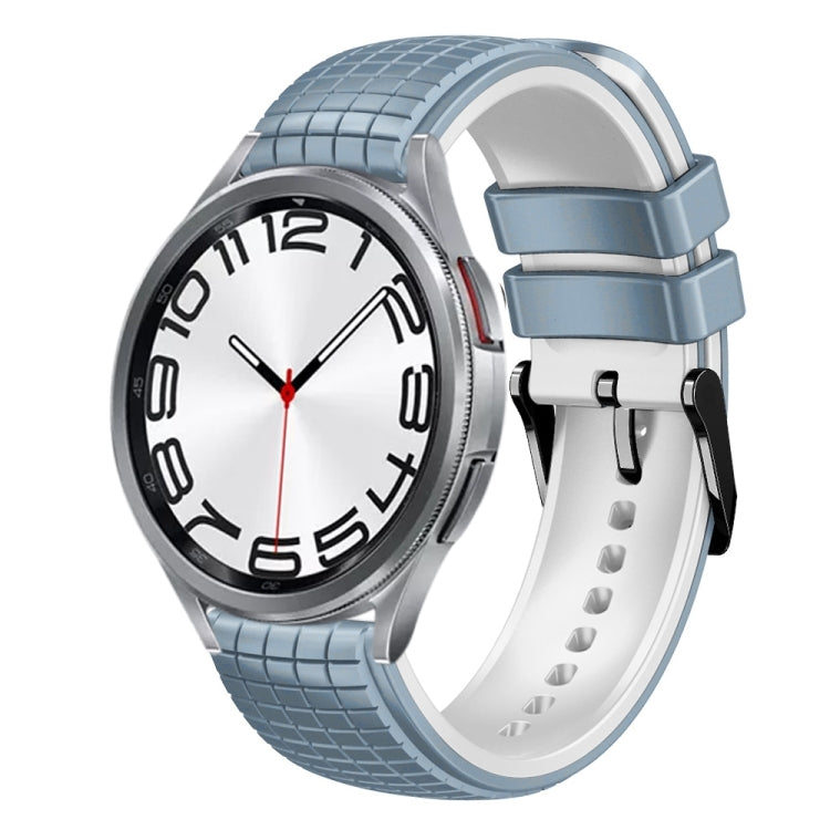 20mm Mesh Two Color Silicone Watch Band, Series 4-Reluova