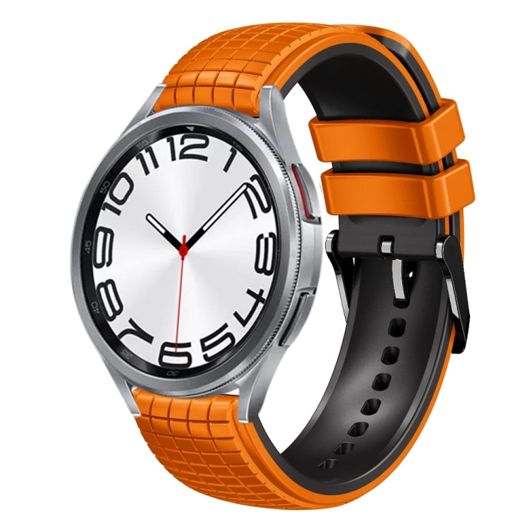 20mm Mesh Two Color Silicone Watch Band, Series 4-Reluova