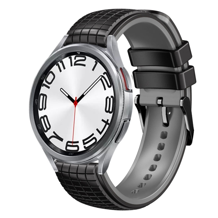 20mm Mesh Two Color Silicone Watch Band, Series 4-Reluova