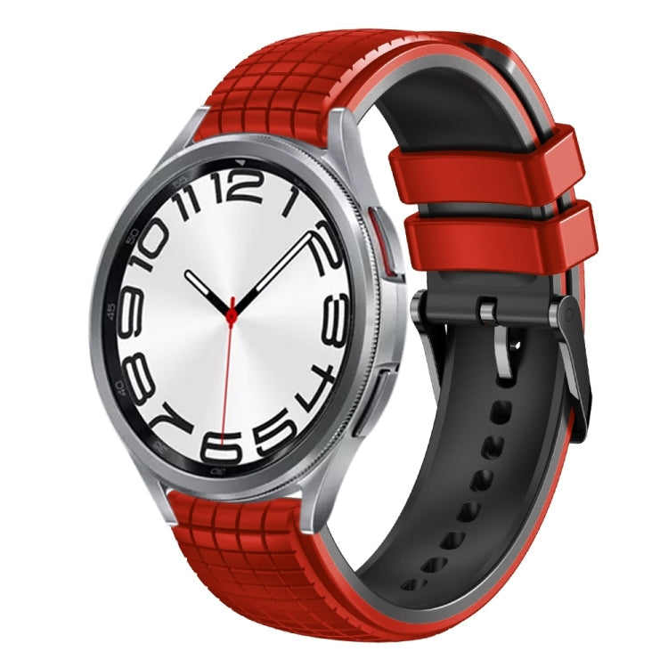 20mm Mesh Two Color Silicone Watch Band, Series 4-Reluova