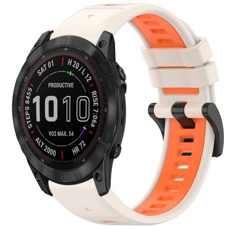 Sports Two-Color Quick Release Silicone Watch Band, Series 1