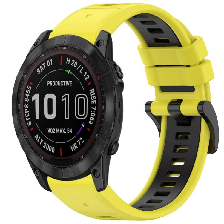 Sports Two-Color Quick Release Silicone Watch Band, Series 1