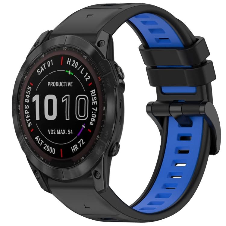 Sports Two-Color Quick Release Silicone Watch Band, Series 1