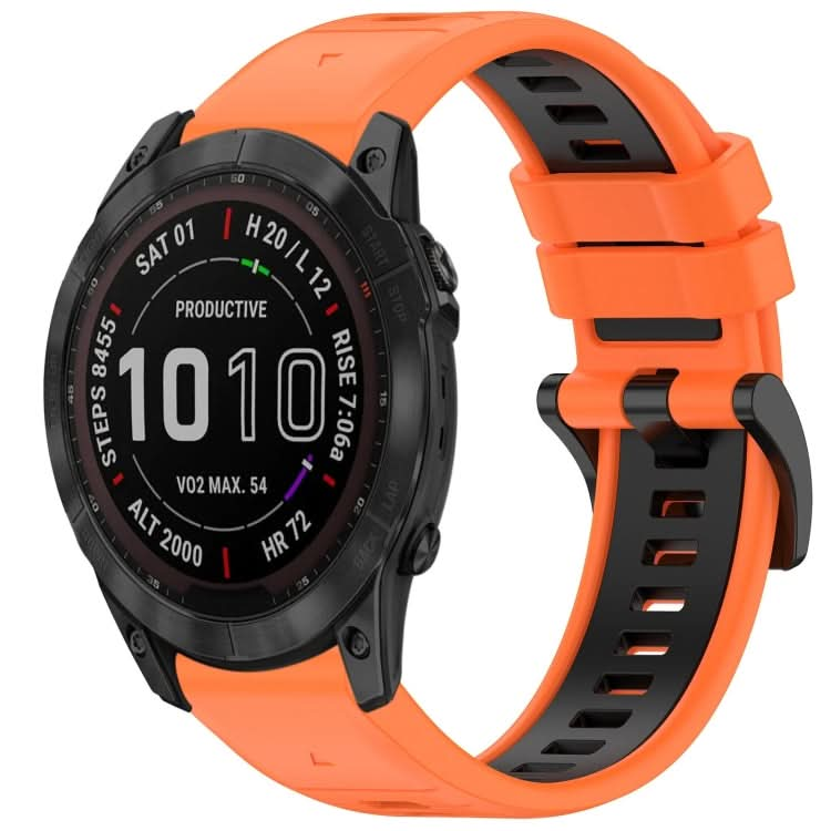 Sports Two-Color Quick Release Silicone Watch Band, Series 1