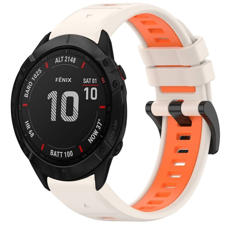 Sports Two-Color Quick Release Silicone Watch Band, Series 3