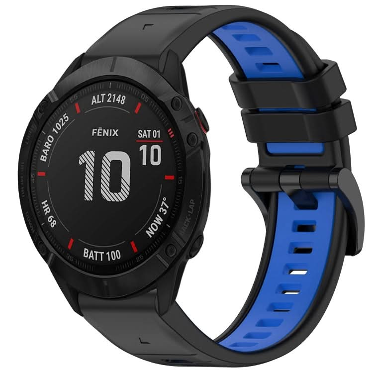 Sports Two-Color Quick Release Silicone Watch Band, Series 3