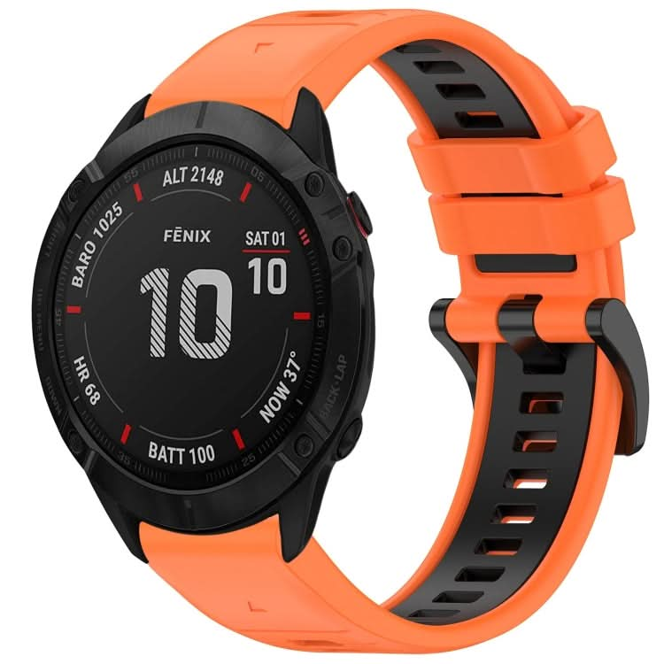 Sports Two-Color Quick Release Silicone Watch Band, Series 3