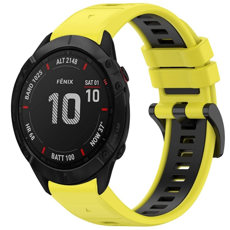 Sports Two-Color Quick Release Silicone Watch Band, Series 1