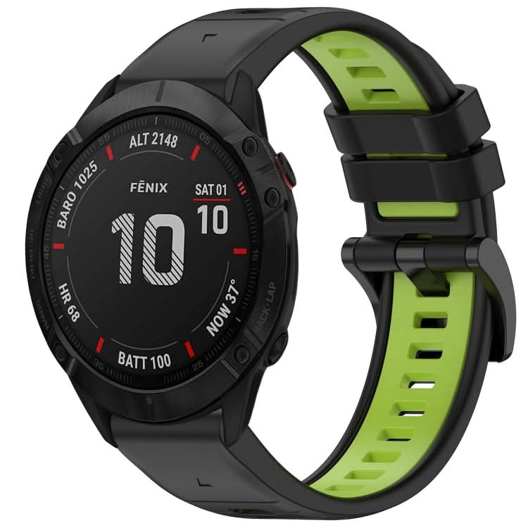 Sports Two-Color Quick Release Silicone Watch Band, Series 1