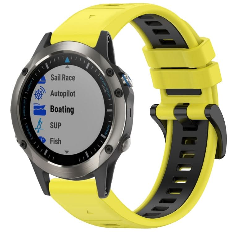 Sports Two-Color Quick Release Silicone Watch Band, Series 1