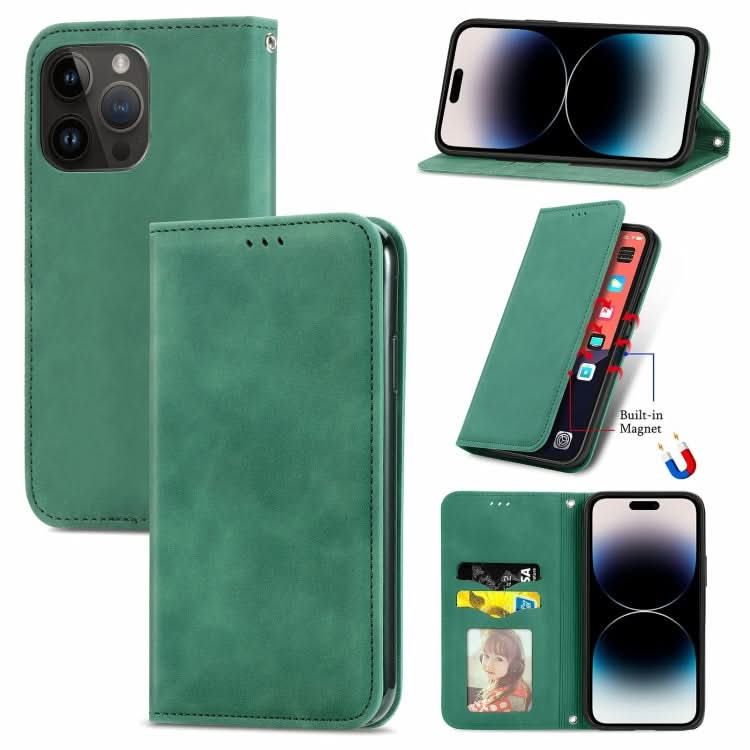 Retro Skin Feel Magnetic Flip Leather Phone Case, Series 2