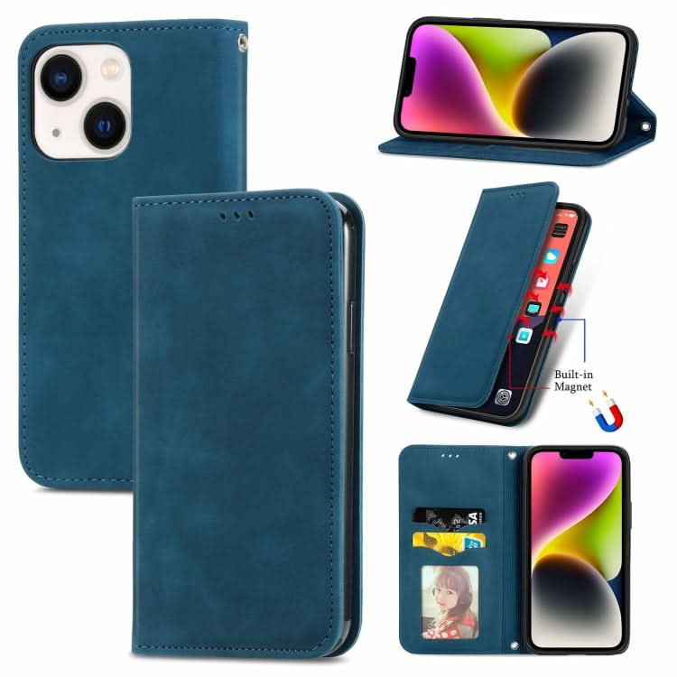 Retro Skin Feel Magnetic Flip Leather Phone Case, Series 2