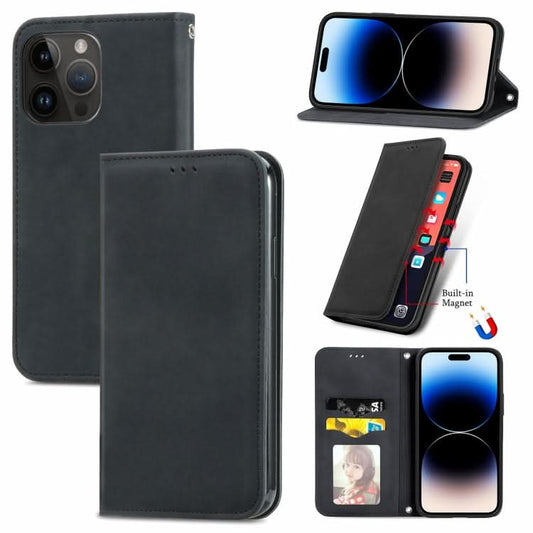 Retro Skin Feel Magnetic Flip Leather Phone Case, Series 2