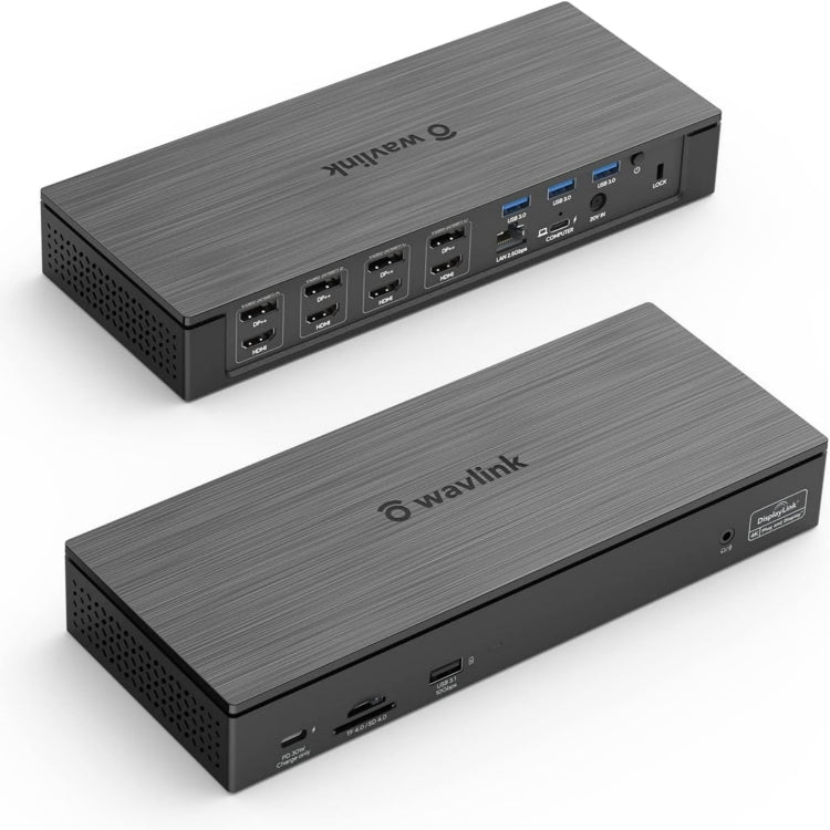 Wavlink UG69PD8 100W PD 18 in 1 Type-C Dock Compatible Type-C Universal Docking Station