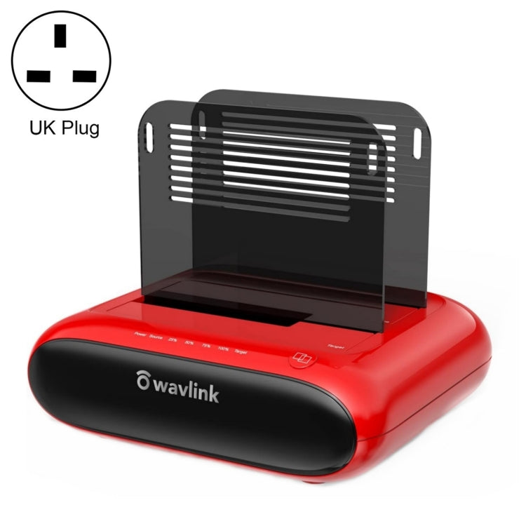 Wavlink ST341U Dual Bay External Hard Drive Docking Station Support Offline Clone Function My Store