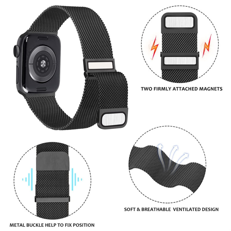 Milan Double Magnetic Steel Mesh Watch Band, Series 4