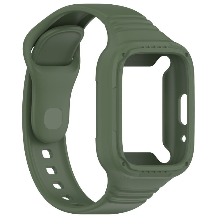 Integrated Fully Enclosed Silicone Watch Band