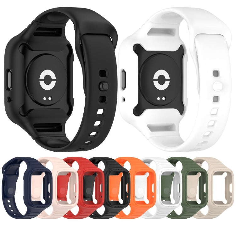 Integrated Fully Enclosed Silicone Watch Band