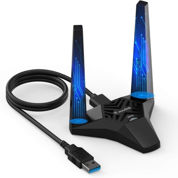 WAVLINK WN692A3 Lag-Free Gaming High Speed AC1300M Wireless Dual Band USB 3.0 Adapter