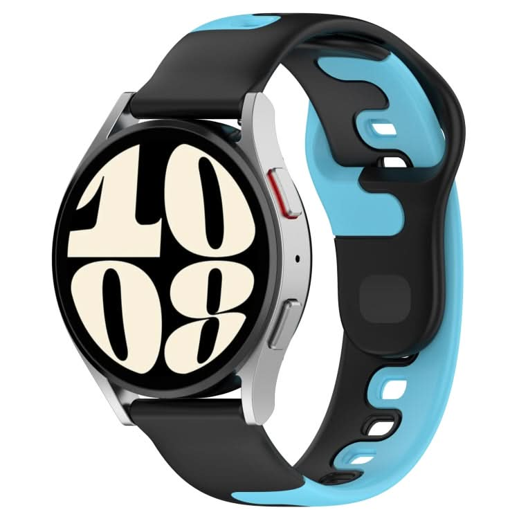 20mm Double Color Silicone Watch Band, Series 6-Reluova