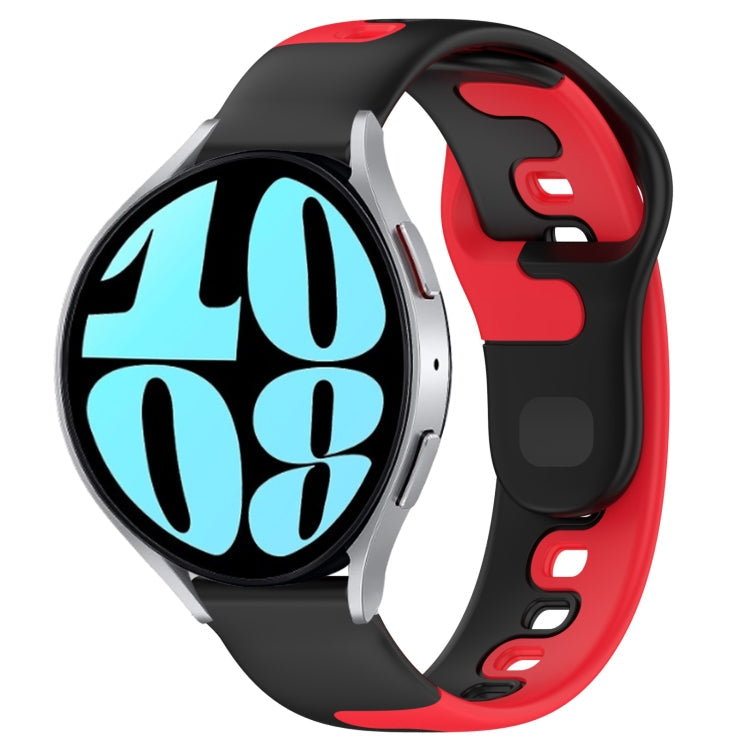 20mm Double Color Silicone Watch Band, Series 4-Reluova