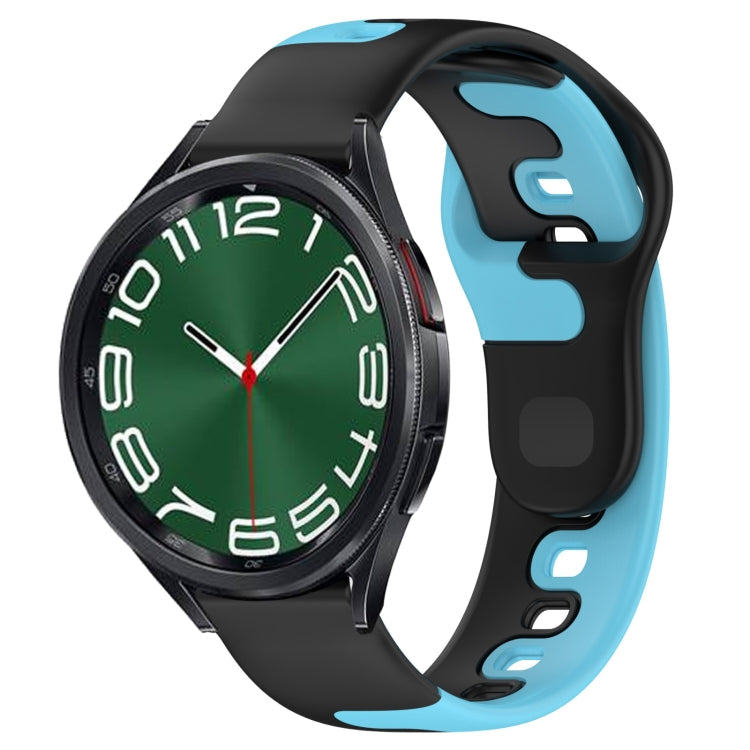 20mm Double Color Silicone Watch Band, Series 1-Reluova