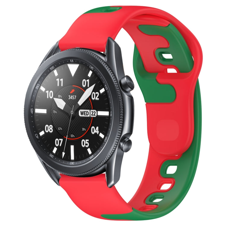 22mm Double Color Silicone Watch Band, Series 1-Reluova