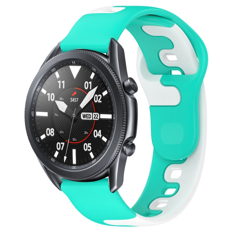 22mm Double Color Silicone Watch Band, Series 1-Reluova