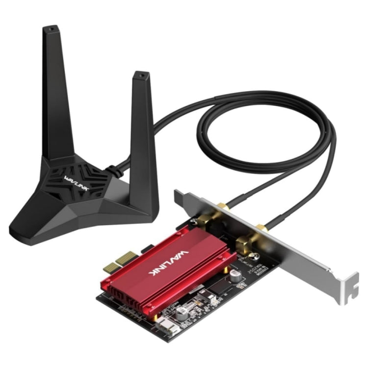 WAVLINK WN675X3-PCIE Tri-band 5400Mbps WiFi 6E PCIe Wireless Adapter BT 5.3 Network Card My Store