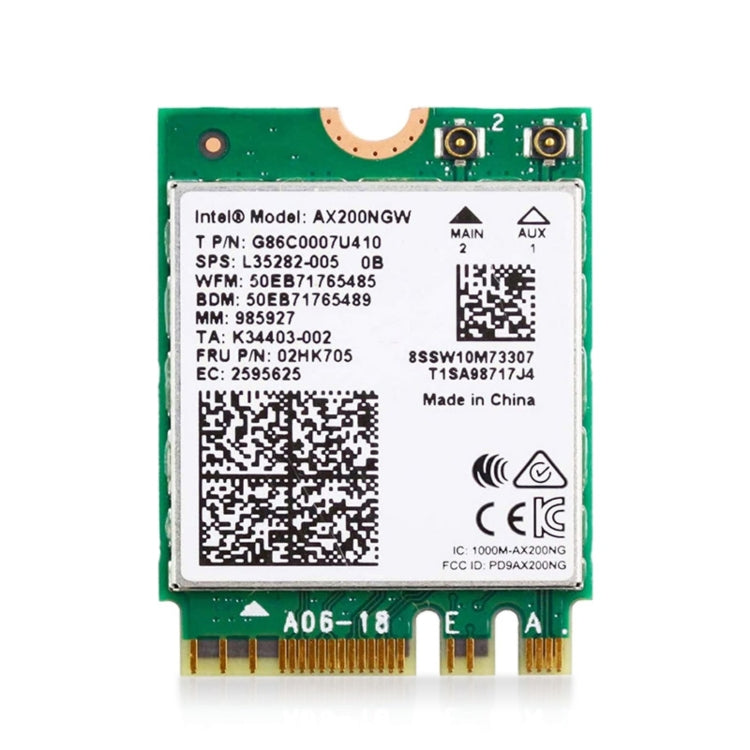 WAVLINK WN675X2M 2.4GHz/5GHz Dual Band WiFi 6 AX3000 M.2 Module BT5.2  Network Card