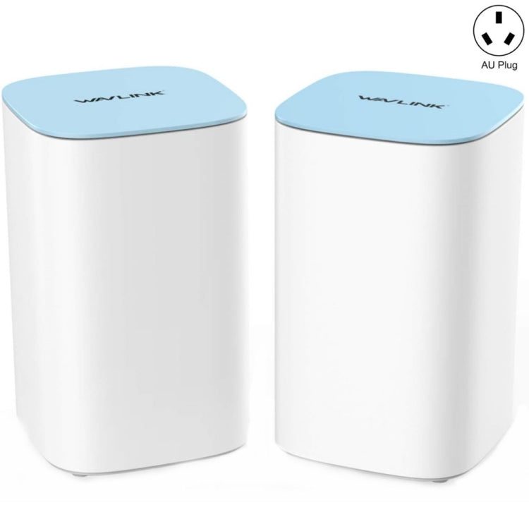 WAVLINK WN551K2 2pcs AC3000 WiFi Wireless Repeater Built-in Antenna Tri-Band Mesh Wireless Router