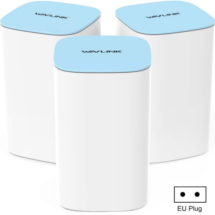 WAVLINK WN551K3 3pcs AC3000 WiFi Wireless Repeater Built-in Antenna Tri-Band Mesh Wireless Router