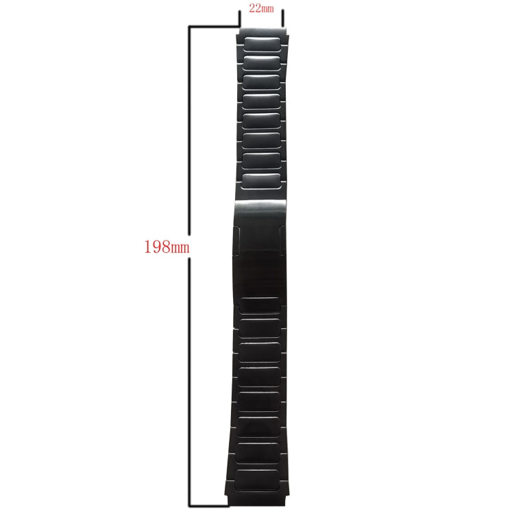 22mm I-Shaped Titanium Alloy Watch Band-Reluova