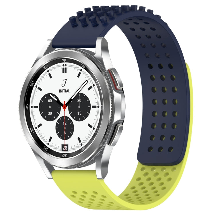 20mm Holes Breathable 3D Dots Silicone Watch Band, Series 3-Reluova