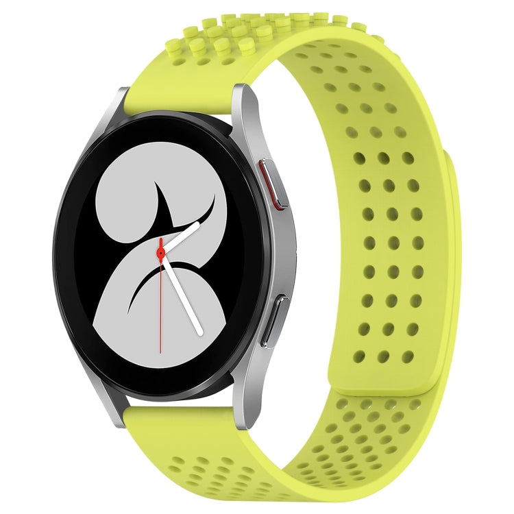 20mm Holes Breathable 3D Dots Silicone Watch Band, Series 4-Reluova