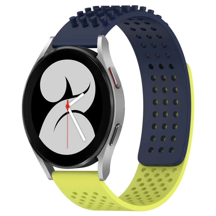 20mm Holes Breathable 3D Dots Silicone Watch Band, Series 4-Reluova