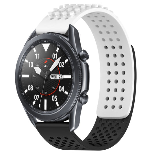 22mm Holes Breathable 3D Dots Silicone Watch Band, Series 1-Reluova