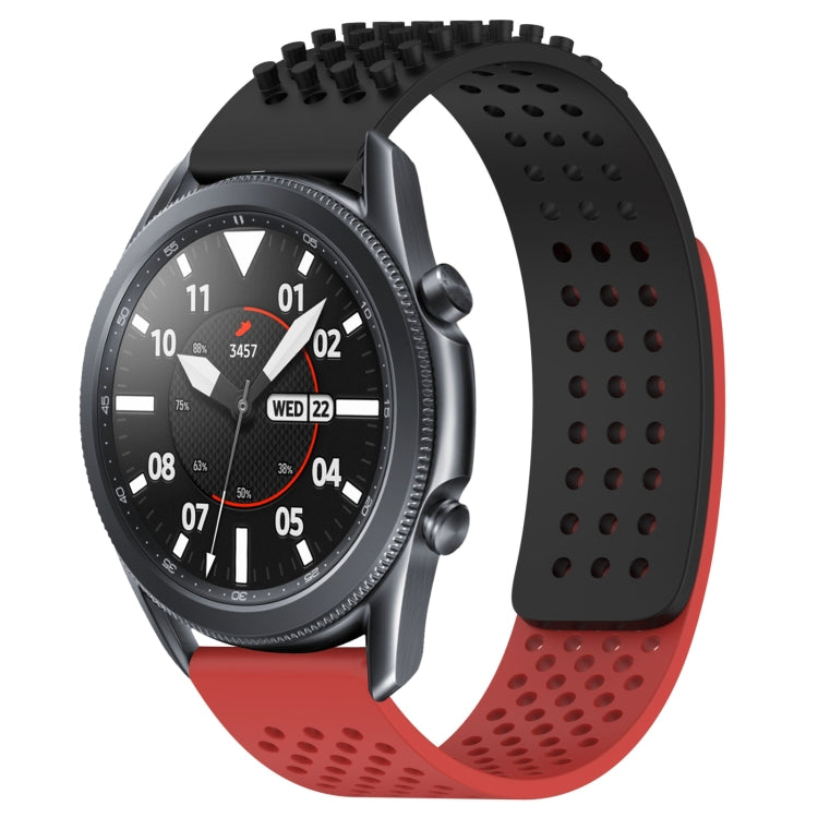 22mm Holes Breathable 3D Dots Silicone Watch Band, Series 1-Reluova