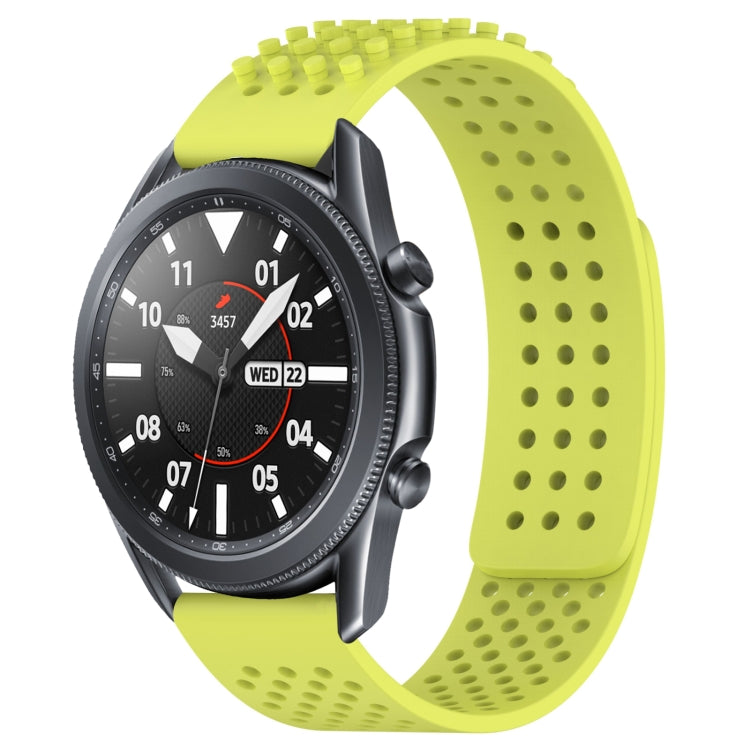 22mm Holes Breathable 3D Dots Silicone Watch Band, Series 1-Reluova