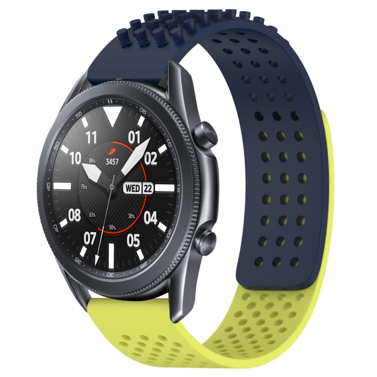 22mm Holes Breathable 3D Dots Silicone Watch Band, Series 1-Reluova