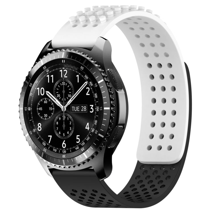 22mm Holes Breathable 3D Dots Silicone Watch Band, Series 2-Reluova