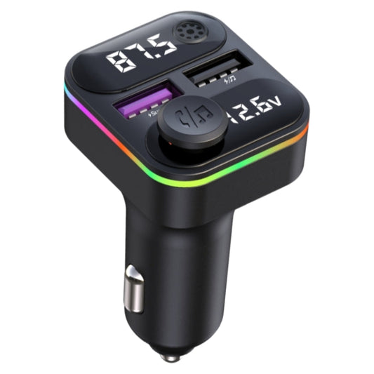 C37 Car QC3.0 20W Fast Charger LED Backlit Atmosphere Light MP3 Player Bluetooth FM Transmitter ÎҵÄÉ̵ê