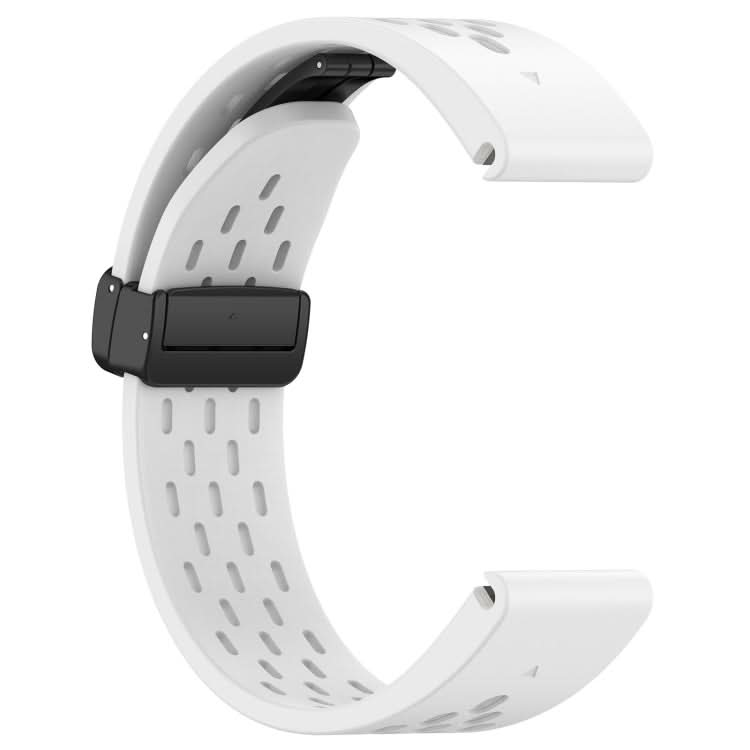 Quick Release Holes Magnetic Buckle Silicone Watch Band