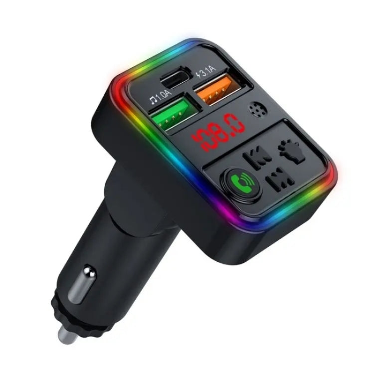 P18 Double USB Cigarette Lighter Bluetooth Car MP3 Music Player Hands-Free Calling Car Audio Device ÎҵÄÉ̵ê