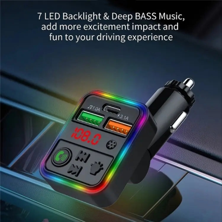 P18 Double USB Cigarette Lighter Bluetooth Car MP3 Music Player Hands-Free Calling Car Audio Device ÎҵÄÉ̵ê