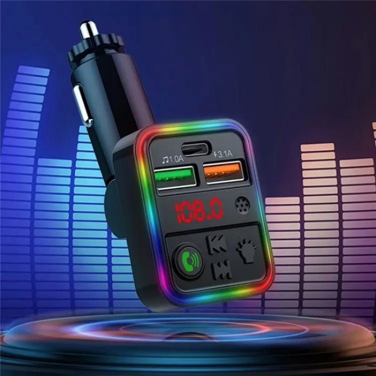 P18 Double USB Cigarette Lighter Bluetooth Car MP3 Music Player Hands-Free Calling Car Audio Device ÎҵÄÉ̵ê