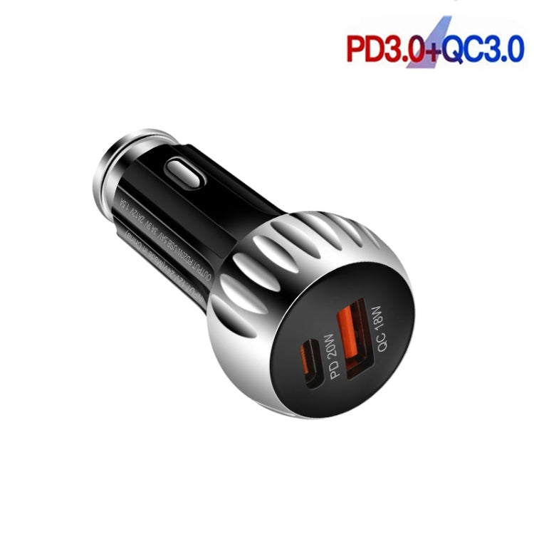 YSY-310PD 38W PD20W USB-C + QC3.0 18W USB Dual Port Fast Car Charger ÎҵÄÉ̵ê