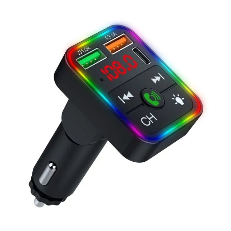 P2 Dual USB Port Cigarette Lighter Car Charger Support Bluetooth Hands Free Calling Car Player Charger ÎҵÄÉ̵ê