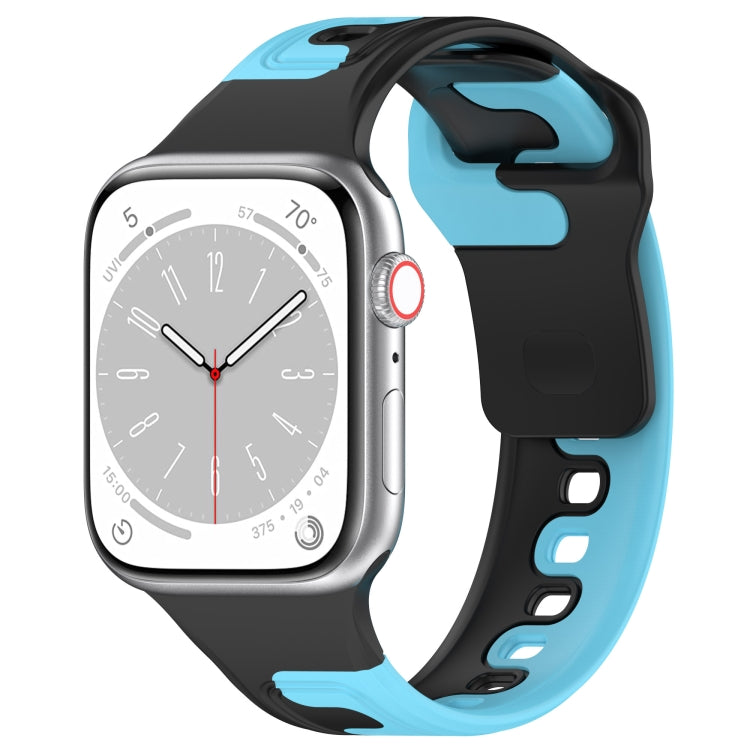 Double Color Silicone Watch Band, Series 7