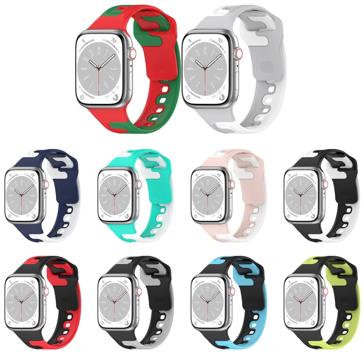 Double Color Silicone Watch Band, Series 1